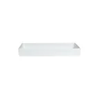 image of GET COMP17 Bugambilia Bowl, 6.3 Qt, 19-1/4" L x 11-1/2" W x 2-1/2" H, Rectangular Aluminum