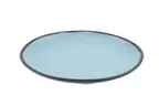 image of GET CS-100-GBL Dinner Plate, 10-1/2" Round Coupe, Melamine Blue, Break‑Resist, NSF - 1 Dozen