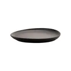image of GET CS-1050-DG Riverstone Dinner Plate, 10-3/5" Dia Round Coupe, Dark Gray Melamine - Dozen