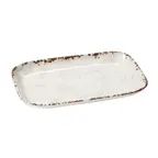 image of GET CS-117-FM French Mill™ Platter, 12" x 7-1/2" Rectangular Beige Melamine BPA‑Free - 1 Dozen