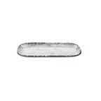image of GET CS-146-FM French Mill™ Platter, 14" x 5-1/2", Rectangular Beige Melamine, Irregular