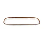 image of GET CS-146-RM Rustic Mill Platter – 14" X 5-1/2", Beige, Rect, Melamine, Dishwasher Safe, BPA Free