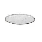 image of GET CS-1813-FM French Mill™ Platter, 18" x 13", Oval, Irregular, Break-Resistant, Beige, Melamine