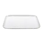 image of GET CS-1814-UM Urban Mill Display Tray, 18" x 11", Rectangular, Beiges, Melamine, Dishwasher Safe