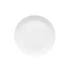 image of GET CS-6100-W Siciliano Plate, 7-3/4" Dia., Round, Break-Resistant, Melamine, White - 1 Dozen