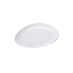 image of GET CS-6111-W Platter 11" x 9-1/4" Egg White Melamine BPA-Free Break-Resist Dishwasher-Safe - Dozen
