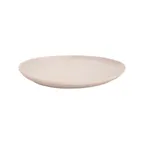 image of GET CS-710-LG Riverstone Bread Plate, 7" Round Coupe, Melamine Gray, NSF, BPA Free - 1 Dozen