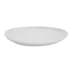 image of GET CS-710-W - Bread Plate, 7" Round Coupe, White Melamine, Dishwasher Safe, NSF, BPA‑Free - 1 Dozen