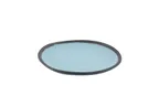 image of GET CS-90-GBL - 9" Round Coupe Dinner Plate, Melamine, Speckled Grayish Blue, BPA‑Free - 1 Dozen