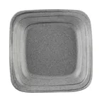 image of GET D10BST-GSD Elite Solutions Bowl, 45 Oz., 10" x 10" x 1-7/8", Gray Melamine Stoneware Design