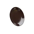 image of GET D10RR-AUB 10" Round Coupe Plate, 1-1/2" H, Pebble Textured, Melamine, Aubergine