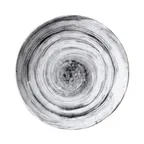 image of GET D110R-BD Plate, 10-1/8" Dia. x 1-1/2"H, Round Black Melamine, Break/Chip, Stain/Scratch Resistant