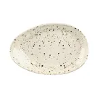image of GET D1172OV-CC 21oz Oval Melamine Bowl, 11-1/4" x 7-1/2" x 2", Chocolate Chip, Dishwasher Safe