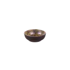 image of GET D312RB-SEQ Bowl, 3 Oz., 3-1/2" Dia. X 1-1/8" H, Natural Melamine, Break & Scratch Resistant