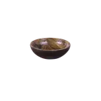 image of GET D416RB-SEQ 6oz Bowl, 4-1/4" Dia. X 1-1/4" H, Melamine, Natural,Break/Chip/Stain/Scratch-Resistant