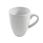 image of GET D425-W Mug - 14 oz, 3-1/4" Dia. x 4-1/4" H, White, Melamine, BPA-Free,Dishwasher Safe, Break-Resist