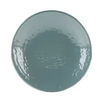 image of GET D638RR-ABY Plate, 6-3/8" Dia. x 3/4"H, Round Coupe, Blue Melamine, BPA‑Free, NSF Certified