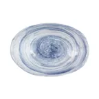 image of Get D641OV-ND Elite Global Solutions Bowl, 11 Oz, 6-3/8" x 4-3/4" x 1-7/8"H, Oval, Melamine, Navy Blue