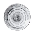 image of GET D71R-BD Plate, 7-5/8" Dia. X 1-1/8"H, Round Melamine, Black, Break/Chip/Stain‑Resistant, BPA‑Free