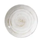 image of GET D71R-TD Reusable Melamine Plate, 7-5/8" Dia. x 1-1/8" H, Round, Beige, BPA‑Free, Stain‑Resistant