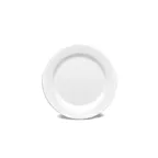 image of GET D775PL-W Elite Global Solutions Plate, 7-3/4" Dia. x 3/4"H, Round, Wide Rim, Melamine, White