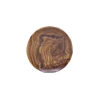 image of GET D812PL-SEQ Plate, 8.5" Dia. x 1"H, Round, Melamine, Natural, Break, Chip, Scratch Resistant