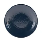 image of GET D814RR-LAP Plate, 8-1/4" Dia. x 1"H, Round Coupe, Lapis Melamine, Chip/Stain Resistant