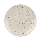 image of GET D9138R-CC Plate, 9-1/2" Dia x 1-3/8"H, Round Melamine, Chocolate Chip, Break‑Resistant, BPA‑Free