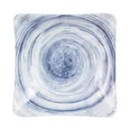 image of GET D92SQ-ND Bowl, 44 Oz., 9-1/2" x 9-1/2" x 2-3/4", Square Melamine, Navy Blue