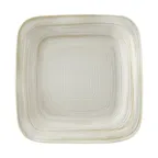 image of GET D9PLST-OWD Plate, 9" x 9" x 1-1/4", Square Melamine, White, Break/Chip Resistant, BPA‑Free