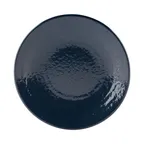 image of GET D9RR-LAP 9" Dia. x 1"H Round Coupe Plate, Lapis Blue Melamine, Break/Chip/Stain Resistant