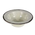 image of GET DB6M-V 10oz. 7" Beige Melamine Bowl, Crackled, Dishwasher Safe, BPA Free