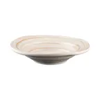 image of GET DB7ST-OWD 7" Bowl, 6 Oz., 1-5/8" H, White Stoneware‑Style Melamine, BPA‑Free, Dishwasher Safe