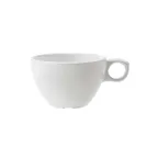 image of GET DC-100-W Supermel Ovide Cup – 7-1/2 oz, 3-3/4" Dia × 2-1/2" H, White Melamine - Dozen