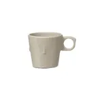 image of GET DC-101-S 7-1/2 oz Beige Melamine Mug, 3-1/4" Dia x 3" H, Conic Stack, Dishwasher Safe - Dozen