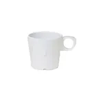 image of GET DC-101-W Supermel/Bake & Brew 7-1/2 oz. White Stackable Mug – 3-1/4" Dia. x 3" H – 1 Dozen