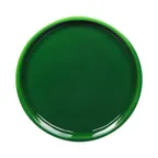image of GET DG71R-GRG Elite Global Green Melamine Round Plate 7" Dia. 7/8" H., BPA Free, Dishwasher Safe