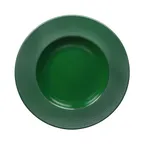 image of GET DGB1015R-GRG Pasta/Soup Bowl, 10 1/2" x 1 3/4" (15 oz), Round Melamine, Green Glaze, Durable