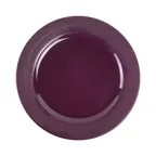 image of GET DGP105R-PG Maya Plate, 10 1/2" Dia. x 3/4" H, Round Melamine, Purple Glaze, BPA‑Free