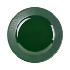 image of GET DGP7R-GRG Maya Plate, 7" Dia. X 3/4" H, Round, Green Glaze, Melamine