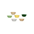 image of GET DN-313-T Supermel Grapefruit Bowl, 13 Oz, 5-3/4" Dia. x 2"H, Melamine, Tan, Break-Resistant, 1 Dozen