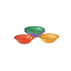 image of GET DN-904-MIX Fruit Bowl, 5 Oz, 4-3/4" Dia x 1"H, Melamine, Mardi Gras Mix Pack, 1 Dozen