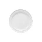 image of GET DP-509-W Supermel Dinner Plate, 9"Dia., Break-Resistant, Dishwasher Safe, Melamine, White, 1 Dozen
