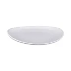 image of GET DS10-W Plate, 10" Dia. x 1-1/4" H, Round Swirl, White, BPA Free, Melamine, Scratch Resistant