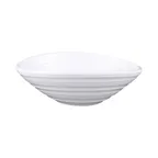 image of GET DS63-W Global Solutions Bowl, 12 Oz, 6-1/4"L x 5"W x 2"H, Oblong, Melamine, White