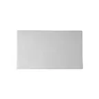 image of GET DU004BB Bugambilia Buffet, 17-7/10" x 13-7/10" Rect Tray, 1/2" Deep, Cast Aluminum, Solid Black