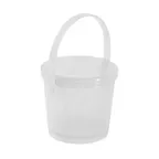image of GET EC-13-1-CL Clear Polypropylene Soup Container, 16 Oz, 4-1/4" Dia. X 3-3/4"H, Reusable, 1 Dozen