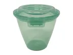 image of GET EC-21-JA Side Dish/Sauce Cup, 14 Oz, 4-1/4" Dia. X 3"H, Jade Polypropylene, Reusable, 1 Dozen
