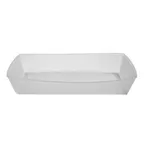 image of GET EC-33-1-CL Reusable Food Tray, 6"L x 4"W x 1.4"H, Rectangular, Polypropylene, Clear - 1 Dozen