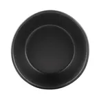 image of GET ECO1015-B Bowl, 10 Oz (5" Dia. x 1-3/4" H), Round Black Melamine/Bamboo, Scratch‑Resistant